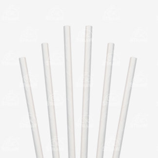 5.75" Bar Stir, White - $0.025/pcs