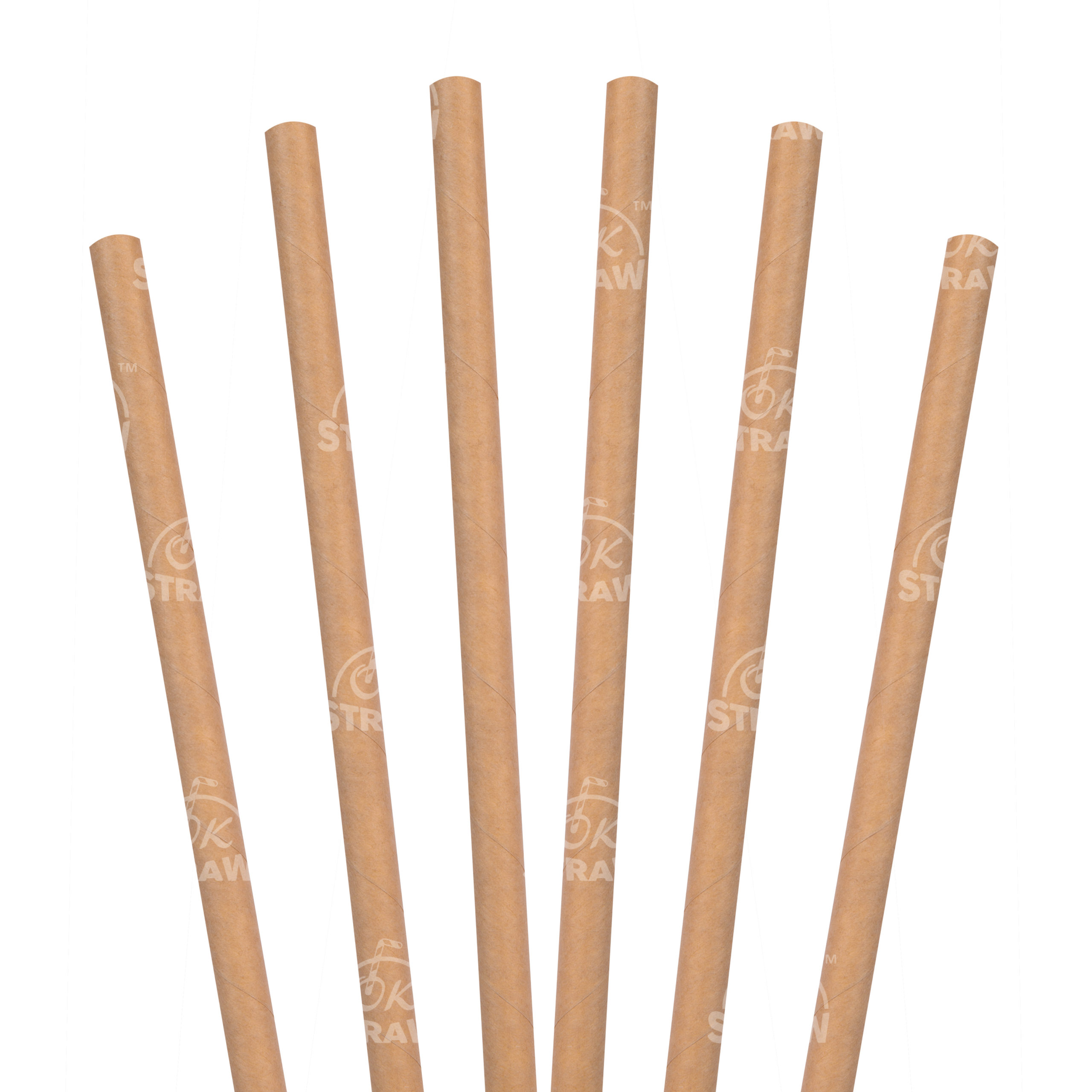 7.75″ Giant Straw, Natural Kraft Brown – $0.04/pcs